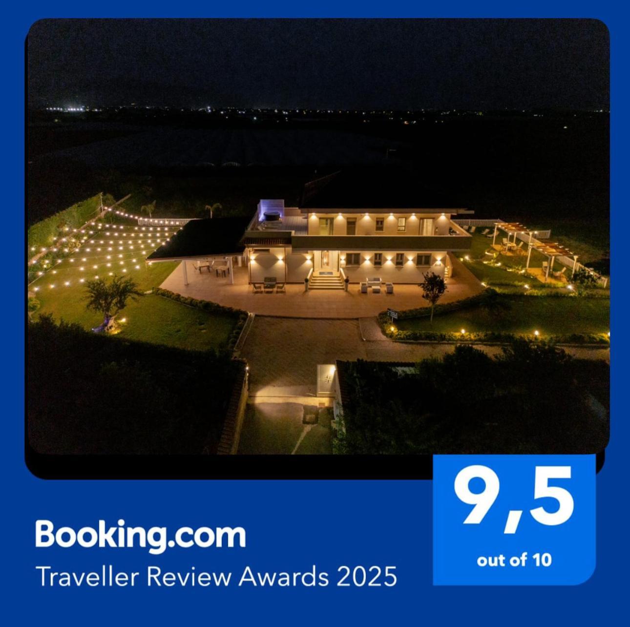 Villa Zefiro Suites & Events Battipaglia Bagian luar foto